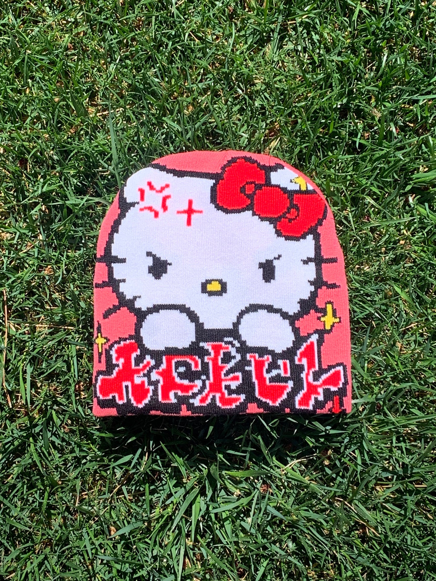 Hello Kitty Rebel Beanie (PINK)