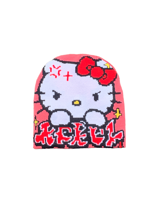 Hello Kitty Rebel Beanie (PINK)